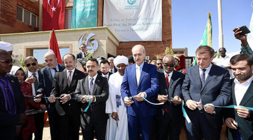 Kurtulmuş Sudan'da Türk Kültür Merkezi’nin açılışını yaptı