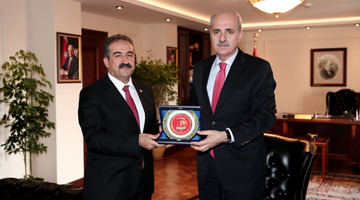 Recai Akyel'den veda ziyareti