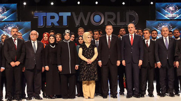"TRTWORLD uluslararası haberciliğin yeni yüzü"