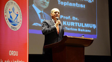 Kurtulmuş, okul aile birliği başkanları ve üyeleriyle bir araya geldi