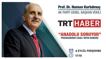 TRT HABER "Anadolu Soruyor" programı
