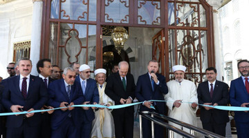 Yeni Restore Edilen Fatih Sultan Mehmet Han’ın Türbesi Açılışı