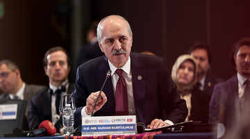 TBMM BAŞKANI KURTULMUŞ, MIKTA'NIN 10. PARLAMENTO BAŞKANLARI TOPLANTISI'NIN 1’İNCİ OTURUMUNDA KONUŞTU