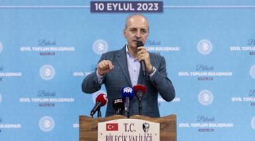 TBMM BAŞKANI KURTULMUŞ, BİLECİK’TE SİVİL TOPLUM KURULUŞLARININ TEMSİLCİLERİYLE BİR ARAYA GELDİ