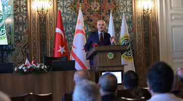 TBMM BAŞKANI KURTULMUŞ, “KIBRIS BARIŞ HAREKATI’NIN 50. YILINDA ULUSLARARASI KIBRIS SEMPOZYUMU”NDA KONUŞTU