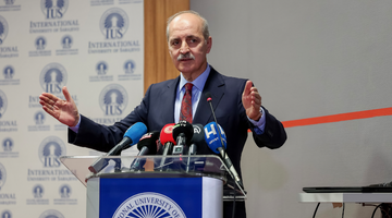 TBMM BAŞKANI KURTULMUŞ, ULUSLARARASI SARAYBOSNA ÜNİVERSİTESİ 2023-2024 AKADEMİK YILI AÇILIŞ TÖRENİ’NDE KONUŞTU