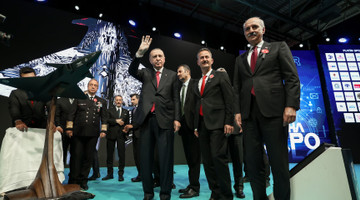 TBMM BAŞKANI KURTULMUŞ, SAHA EXPO 2024 SAVUNMA, HAVACILIK VE UZAY SANAYİİ FUARI AÇILIŞ PROGRAMINDA KONUŞTU