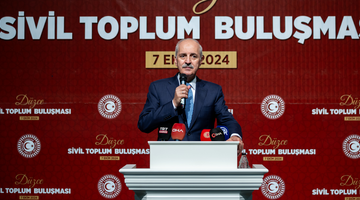 TBMM BAŞKANI KURTULMUŞ, DÜZCE'DE "SİVİL TOPLUM BULUŞMASI" PROGRAMINDA KONUŞTU