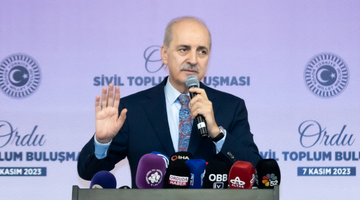 TBMM BAŞKANI NUMAN KURTULMUŞ: SUYUN, ELEKTRİĞİN, YAKITIN, EKMEĞİN OLMADIĞI 2,3 MİLYON İNSANIN KÖŞEYE SIKIŞTIRILDIĞI BİR YER GAZZE