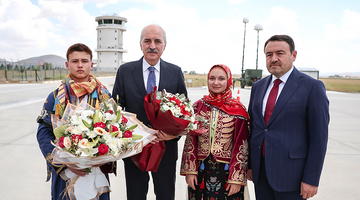 TBMM BAŞKANI KURTULMUŞ, BÜYÜK TAARRUZ’UN 102’NCİ YIL DÖNÜMÜ ETKİNLİKLERİNE KATILMAK ÜZERE KÜTAHYA’YA GİTTİ