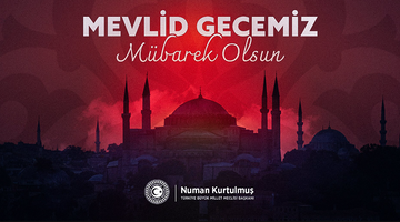 TBMM BAŞKANI KURTULMUŞ'TAN MEVLİT KANDİLİ MESAJI