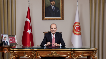 TBMM BAŞKANI KURTULMUŞ’TAN MİLLİ MUHARİP UÇAK KAAN İÇİN TEBRİK MESAJI