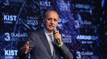 TBMM BAŞKANI KURTULMUŞ, ASRİAD 3. OLAĞAN GENEL KURULU’NDA KONUŞTU