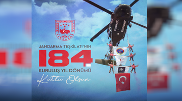 TBMM BAŞKANI KURTULMUŞ, JANDARMA TEŞKİLATININ 184'ÜNCÜ KURULUŞ YIL DÖNÜMÜNÜ KUTLADI