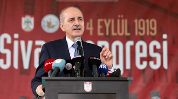 TBMM BAŞKANI KURTULMUŞ, SİVAS KONGRESİ'NİN 104. YIL DÖNÜMÜ PROGRAMINDA KONUŞTU