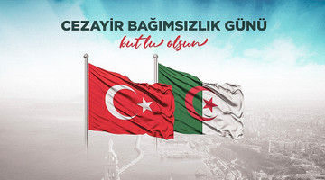 TBMM BAŞKANI KURTULMUŞ CEZAYİR'İN BAĞIMSIZLIK GÜNÜNÜ KUTLADI