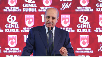 TBMM BAŞKANI KURTULMUŞ, MTTB 62. GENEL KURULU'NDA KONUŞTU