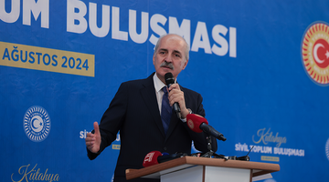 TBMM BAŞKANI KURTULMUŞ, KÜTAHYA'DA “SİVİL TOPLUM BULUŞMASI” PROGRAMINDA KONUŞTU