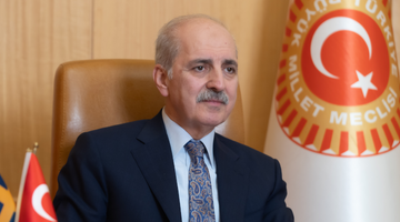 TBMM BAŞKANI KURTULMUŞ: GAZZE’DE, ACİL BİR ATEŞKES VE İNSANİ YARDIM KORİDORUNUN KURULMASININ TEMİN EDİLMESİ GEREKİYOR