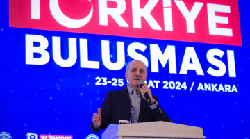 TBMM BAŞKANI KURTULMUŞ, MEMUR-SEN 8. TÜRKİYE BULUŞMASI PROGRAMINDA KONUŞTU