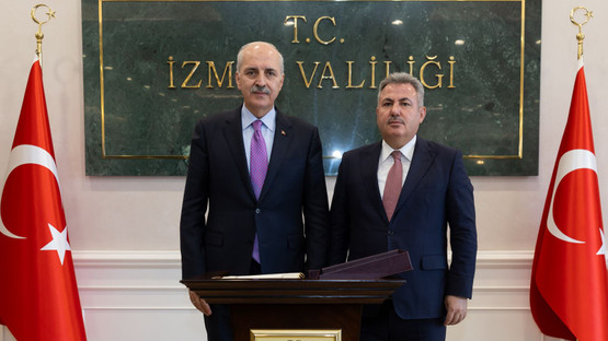 TBMM Başkanı Kurtulmuş, İzmir Valiliğini ziyaret etti - Resim: 2