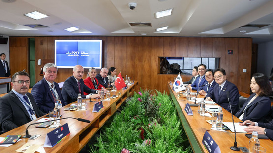 TBMM Başkanı Kurtulmuş, Kore Cumhuriyeti Ulusal Meclisi Başkanı Woo Won-Shik ile görüştü - Resim: 3