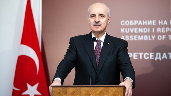 TBMM Başkanı Kurtulmuş, Kuzey Makedonya Meclis Başkanı Gaşi İle Ortak Basın Toplantısı Düzenledi - Resim: 8