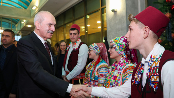 TBMM Başkanı Kurtulmuş, Üsküp’te, 21 Aralık Türkçe Eğitim Bayramı Programında Konuştu - Resim: 11