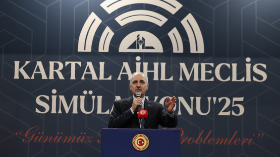 TBMM Başkanı Kurtulmuş, Kartal Aihl Meclis Simülasyonu Programında Konuştu - Resim: 4