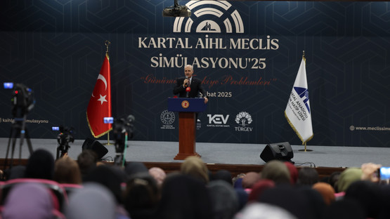 TBMM Başkanı Kurtulmuş, Kartal Aihl Meclis Simülasyonu Programında Konuştu - Resim: 7