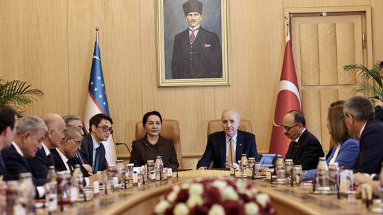 TBMM Başkanı Kurtulmuş, Meclis’te Özbekistan Ali Meclisi Senato Başkanı Narbayeva İle Görüştü - Resim: 2