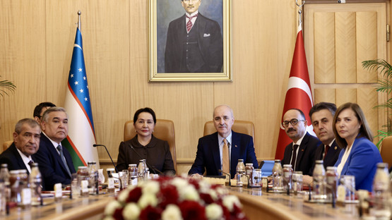 TBMM Başkanı Kurtulmuş, Meclis’te Özbekistan Ali Meclisi Senato Başkanı Narbayeva İle Görüştü - Resim: 5
