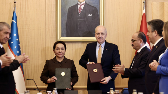 TBMM Başkanı Kurtulmuş, Meclis’te Özbekistan Ali Meclisi Senato Başkanı Narbayeva İle Görüştü - Resim: 6