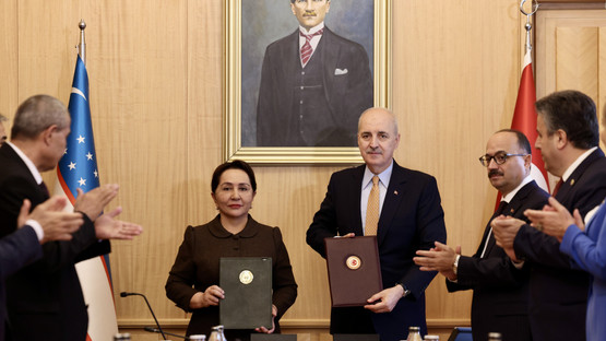 TBMM Başkanı Kurtulmuş, Meclis’te Özbekistan Ali Meclisi Senato Başkanı Narbayeva İle Görüştü - Resim: 7