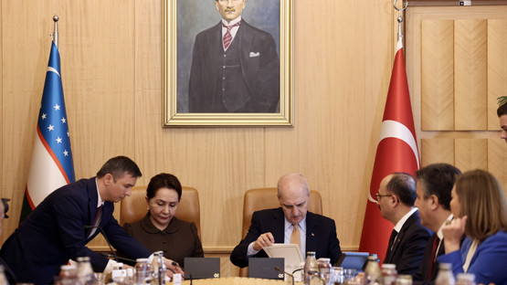 TBMM Başkanı Kurtulmuş, Meclis’te Özbekistan Ali Meclisi Senato Başkanı Narbayeva İle Görüştü - Resim: 9