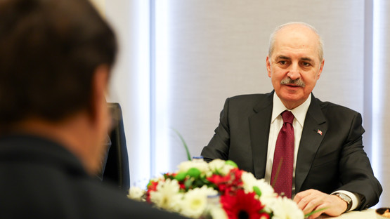 TBMM Başkanı Kurtulmuş, İstanbul’da Pakistan Ulusal Meclis Başkanı Sadık İle Görüştü - Resim: 1