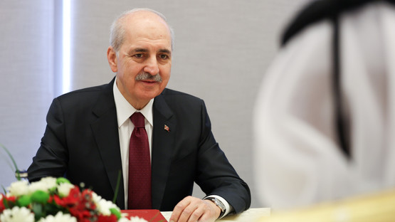 TBMM Başkanı Kurtulmuş, İstanbul’da Katar Şura Meclisi Başkanı Ghanim İle Görüştü - Resim: 1