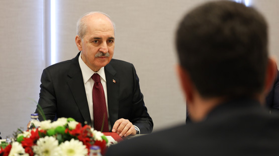 TBMM Başkanı Kurtulmuş, İstanbul’da Ürdün Temsilciler Meclisi Başkanı Safadi İle Görüştü - Resim: 2