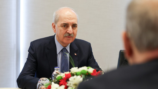 TBMM Başkanı Kurtulmuş, İstanbul’da Filistin Ulusal Konseyi Başkanı Fattouh İle Görüştü - Resim: 1