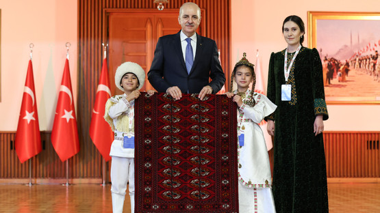 TBMM Başkanı Kurtulmuş, Dünya Çocuklarını Kabul Etti - Resim: 2