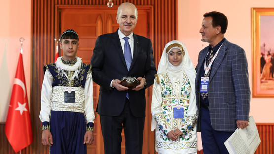 TBMM Başkanı Kurtulmuş, Dünya Çocuklarını Kabul Etti - Resim: 3