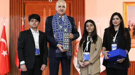 TBMM Başkanı Kurtulmuş, Dünya Çocuklarını Kabul Etti - Resim: 6