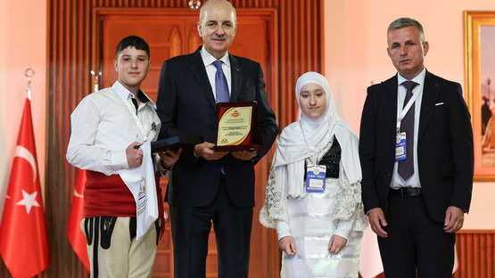 TBMM Başkanı Kurtulmuş, Dünya Çocuklarını Kabul Etti - Resim: 11