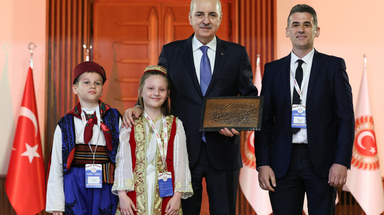 TBMM Başkanı Kurtulmuş, Dünya Çocuklarını Kabul Etti - Resim: 12