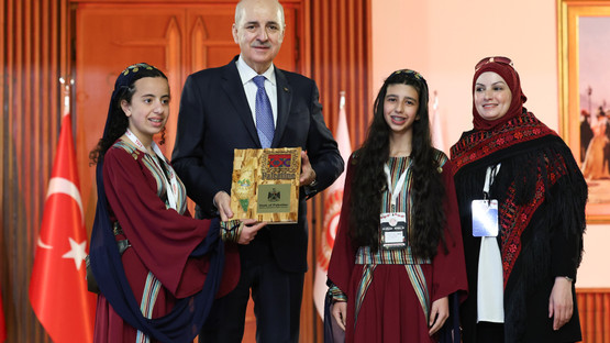 TBMM Başkanı Kurtulmuş, Dünya Çocuklarını Kabul Etti - Resim: 13