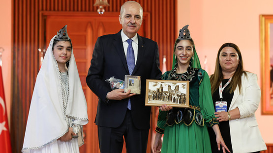 TBMM Başkanı Kurtulmuş, Dünya Çocuklarını Kabul Etti - Resim: 22