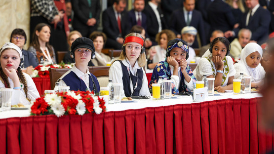 TBMM Başkanı Kurtulmuş, Dünya Çocuklarını Kabul Etti - Resim: 24