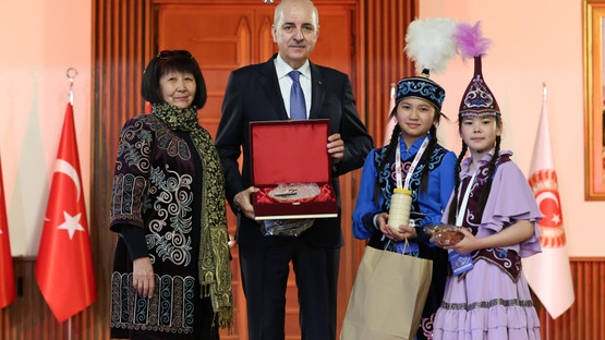 TBMM Başkanı Kurtulmuş, Dünya Çocuklarını Kabul Etti - Resim: 31