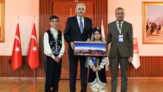 TBMM Başkanı Kurtulmuş, Dünya Çocuklarını Kabul Etti - Resim: 34