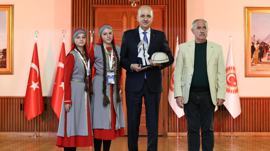 TBMM Başkanı Kurtulmuş, Dünya Çocuklarını Kabul Etti - Resim: 35